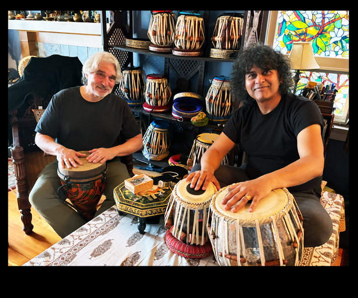 Percussion Duet - Rehearsing with Cassius Khan - April, 2026